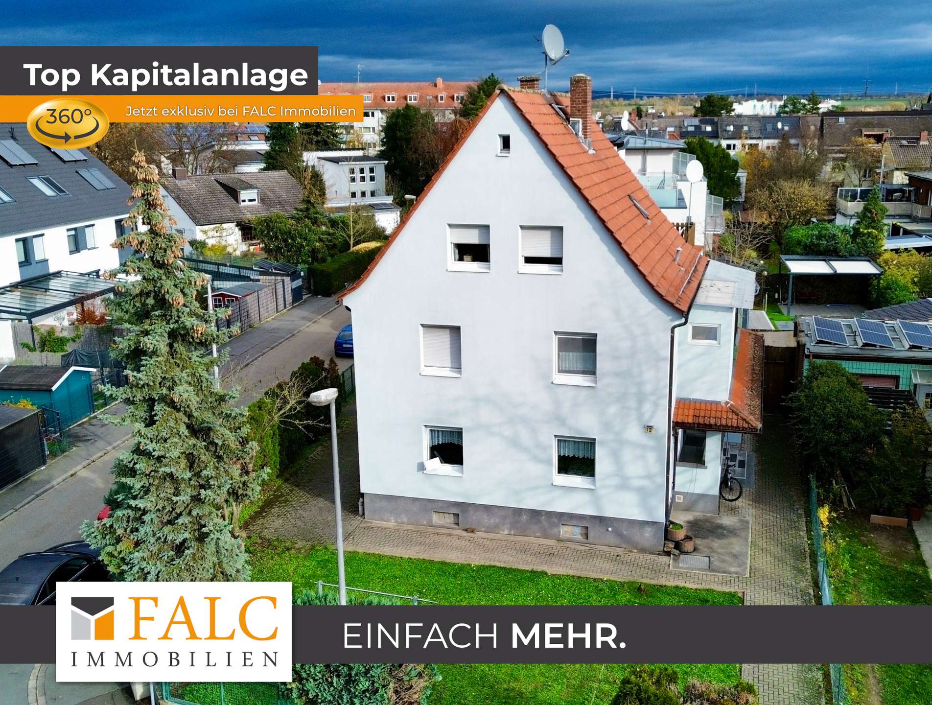 Außenansicht Haus Frontal